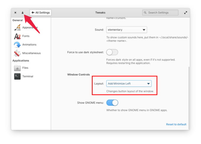 How to Enable Minimize Button on Elementary OS - 82