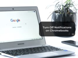 Turn Off Notifications on Chromebooks