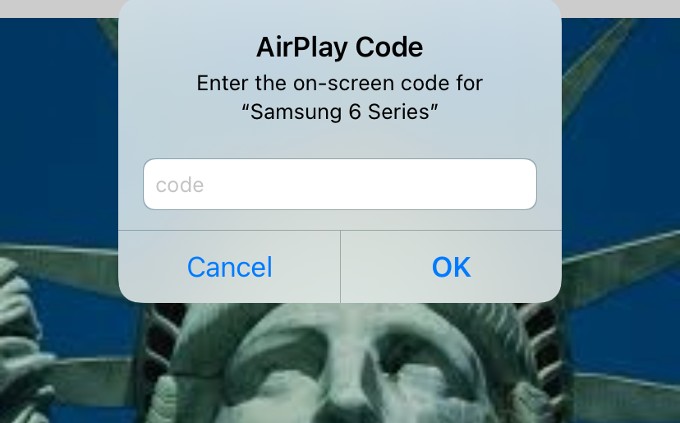 air play code iphone