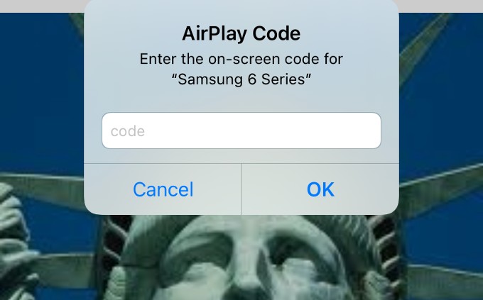 How to Mirror iPhone to Samsung TV using AirPlay - 6