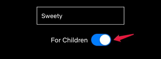 create kids profile netflix app