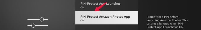 fire tv protect amazon photos