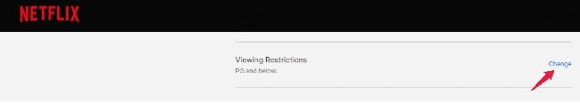 netflix viewing restrictions