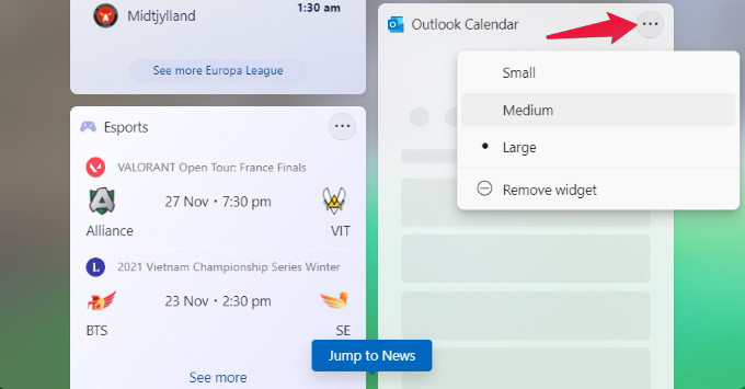 How to Change Size of Windows 11 Widgets