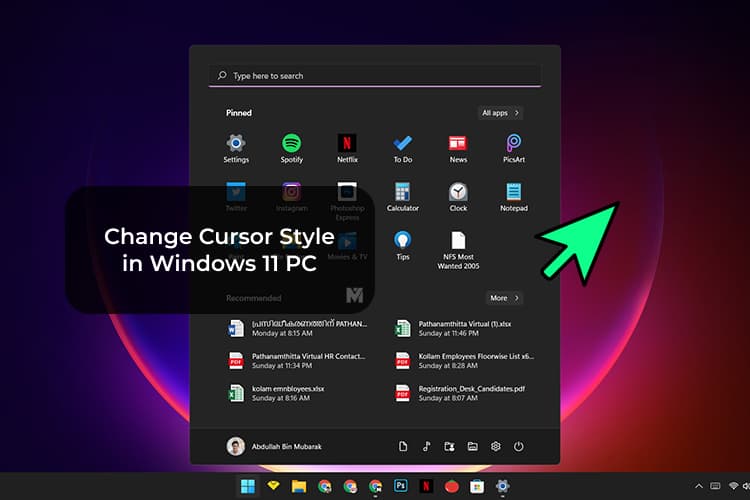 how-to-change-cursor-color-and-size-in-windows-11-mashtips