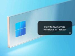 How to Customize Windows 11 Taskbar