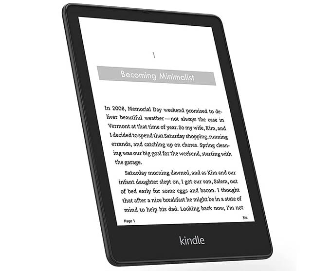 Kindle Paperwhite Signature Edition