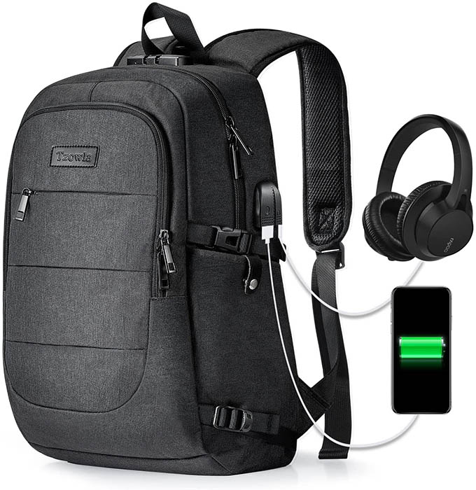 Travel Laptop Backpack Water Resistant