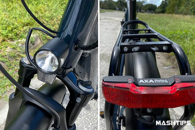 Trek Allant+ 7 Ebike Headlight and Brake Light Accessories