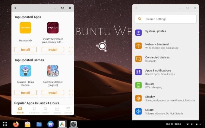 Ubuntu based Chrome OS alternative