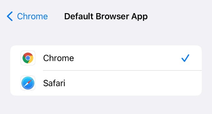 default browser app iphone