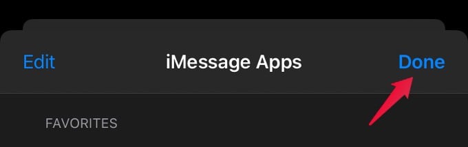 finish delete imessage app iphone