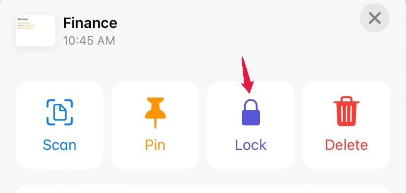 How to Lock Notes on iPhone with Passcode and Face ID - 42