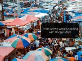 Avoid Crowd While Shopping with Google Maps