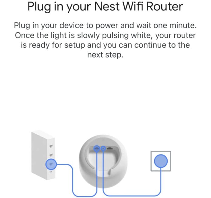 how to connect new wifi to google nest