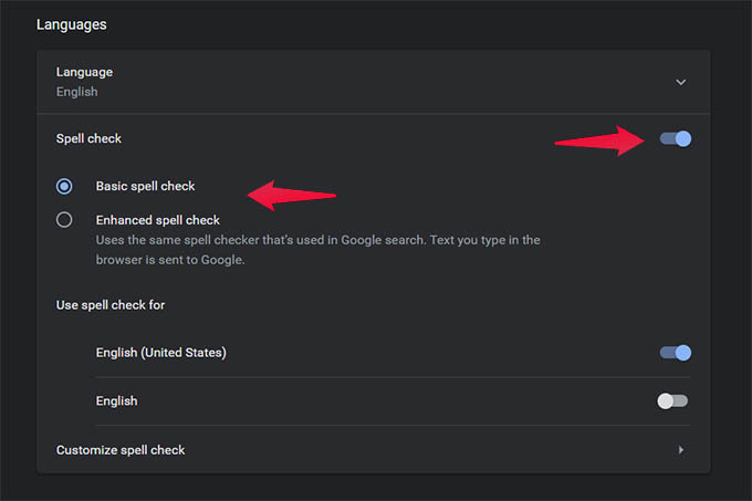 How to Enable Google Chrome Spell Check for Anything You Type Online - 45