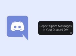 Report Spam Messages in Your Discord DM