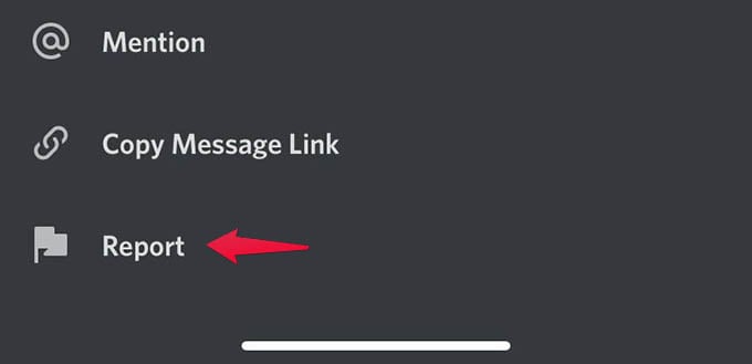 Report a Message in Discord