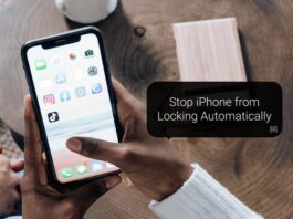 Stop iPhone from Locking Automatically