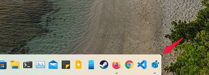 How to Turn Windows 11 Taskbar Into Mac Like Dock - 34