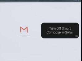 Turn Off Smart Compose in Gmail