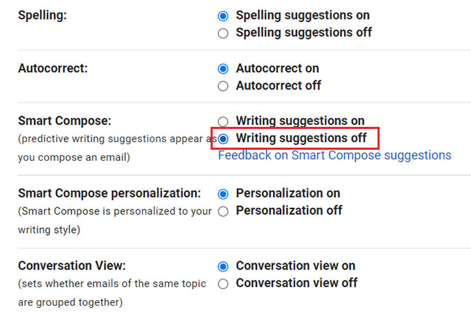 How to Turn Off Smart Compose in Gmail to Avoid Annoying Suggestions While Typing - 82