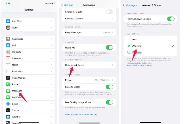 Getting Annoying Spam Messages  Here Is How to Filter Text Messages on iPhone - 76