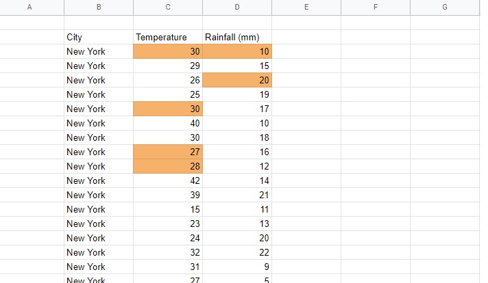 highlight duplicates multiple column