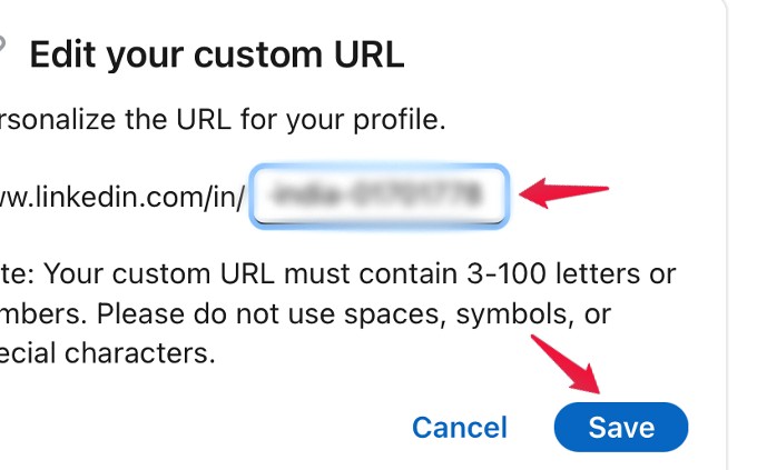 How to Set Custom URL for Your LinkedIn Profile - 76