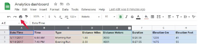 How to Print Selected Cells In Google Sheets - 6