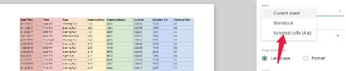 How To Print Selected Cells In Excel Mac