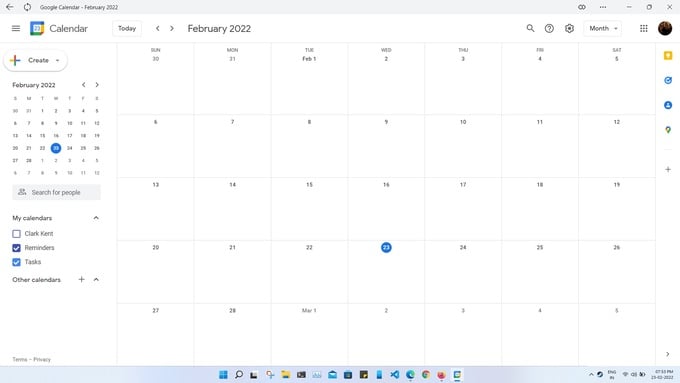 how to use a shared google calendar on windows 10 calendar app