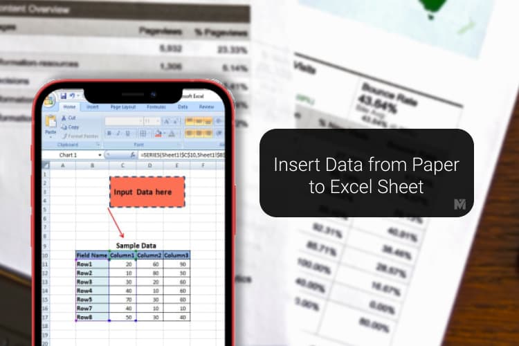 Insert Data From Picture Excel 2016