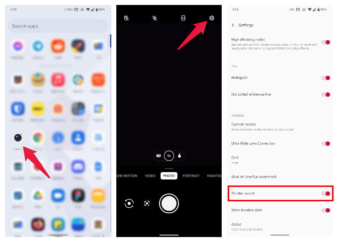 How to Turn Off Annoying Camera Shutter Sound on Android - 97