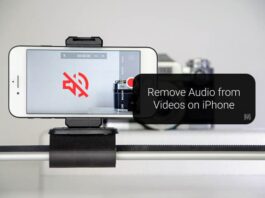 Remove Audio from Videos on iPhone