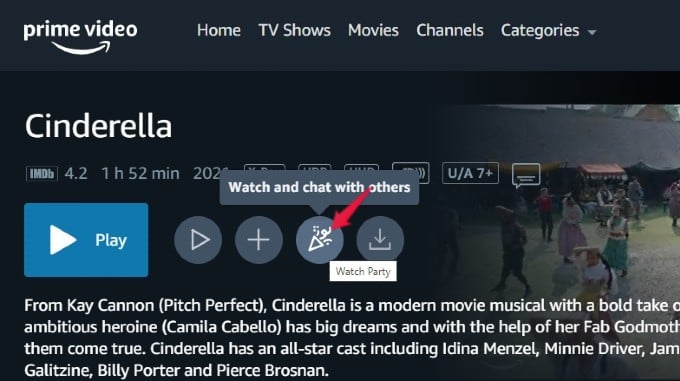 How to Start Watch Party on Amazon Prime Video with Your Friends - 8