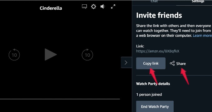 How to Start Watch Party on Amazon Prime Video with Your Friends - 99