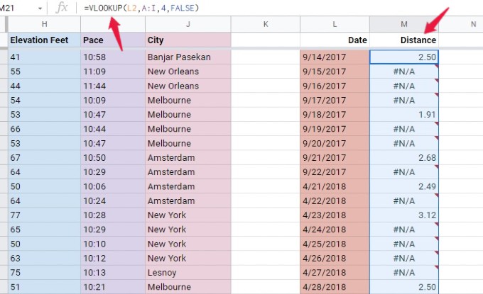 How to Search Data in Google Sheets Using VLOOKUP Function - 45