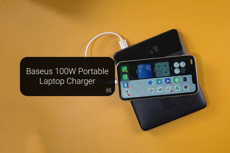 Baseus Laptop Power Bank 100W, USB C Portable Laptop Battery