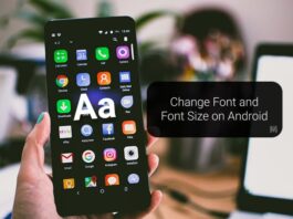 Change Font and Font Size on Android