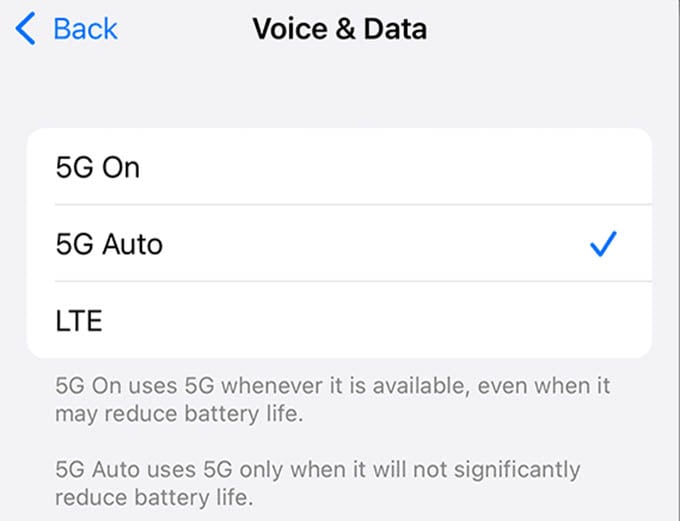 How to Turn On or Off 5G on iPhone  Know If Your iPhone Has 5G - 79