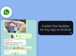 Enable Chat Bubbles for Any App on Android