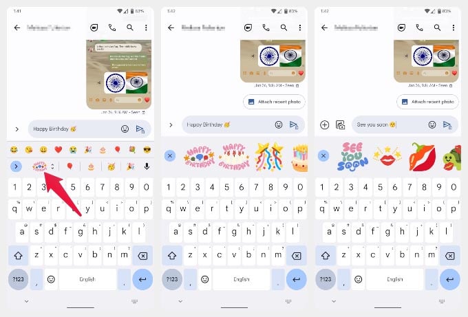 How to Create Custom Text Stickers for WhatsApp  Messenger  Telegram Using Gboard - 22