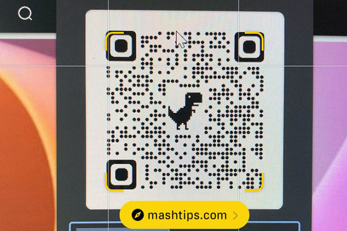 Scan QR Code Using iPhone Camera