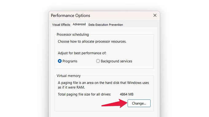 Increase Virtual Memory on Windows 10 and Windows 11