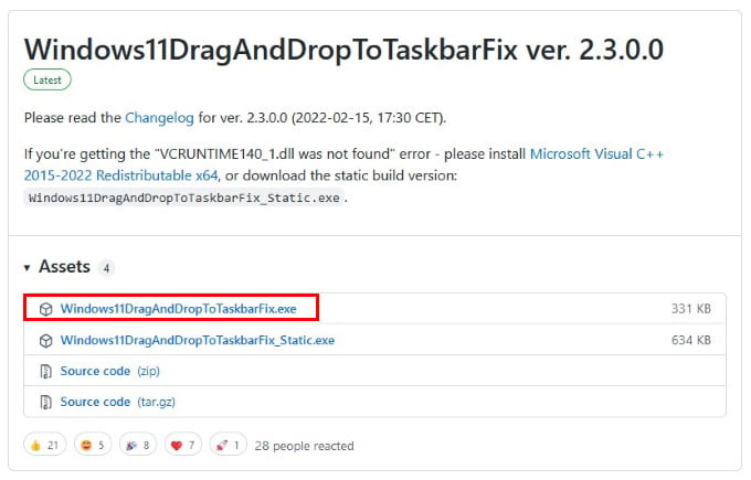 Windows 11 Drag & Drop to the Taskbar (Fix)