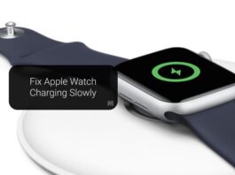 Fix Apple Watch Charging Slowly
