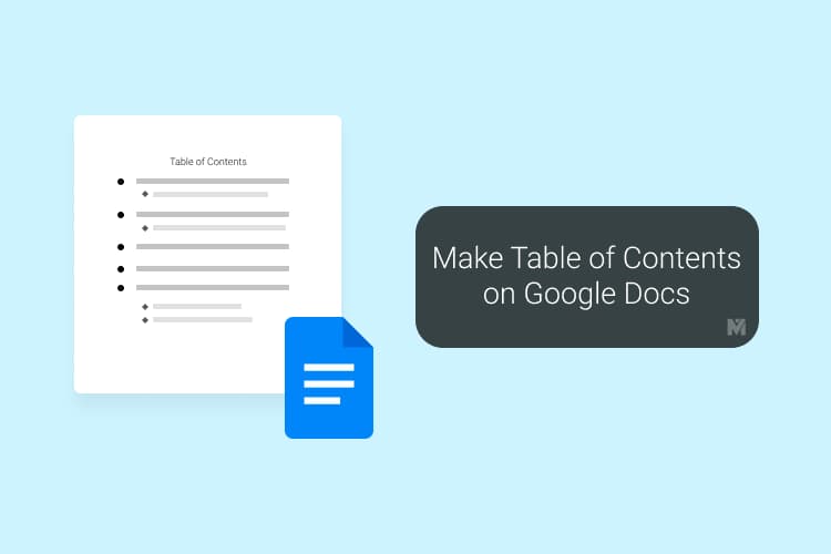 How To Make A Cool Table Of Contents In Google Docs