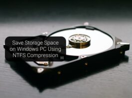 Save Storage Space on Windows PC Using NTFS Compression