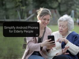 Simplify Android Phones for Elderly People